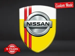 Nissan Décalcos Résine Qualité Perso Style Bombé Élégant